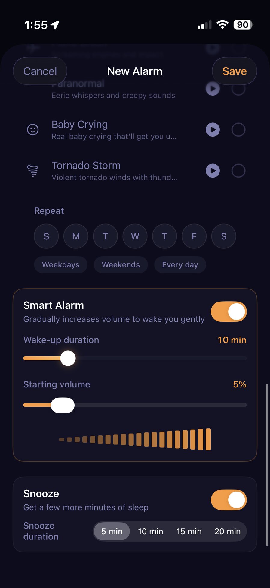 New Alarm with Smart Home